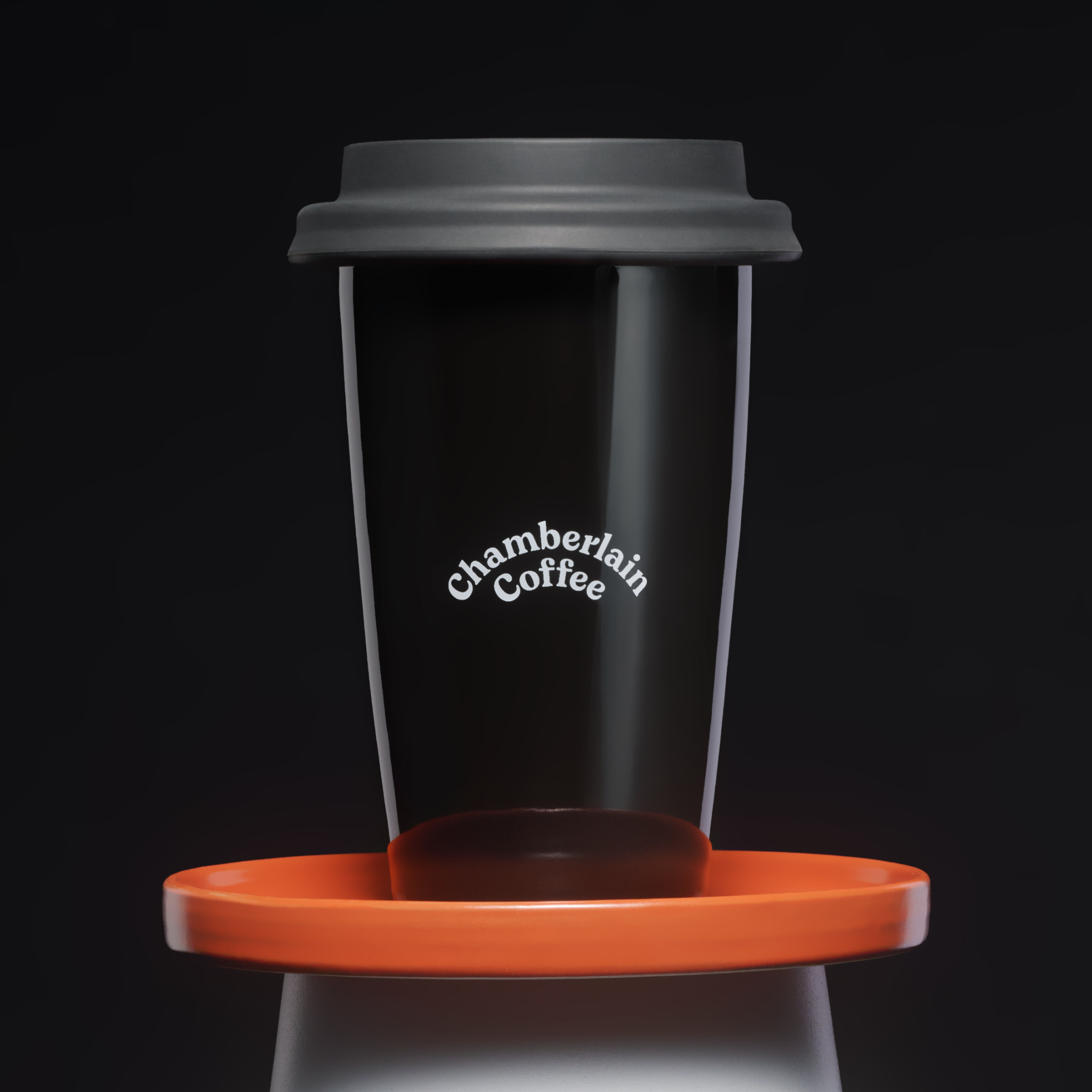 Black Ceramic Mug